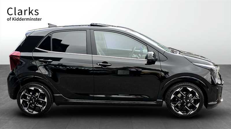Kia Picanto 1.0 Gt-line S Hatchback Amt Euro 6 Ss Black #6