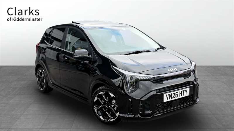 Kia Picanto 1.0 Gt-line S Hatchback Amt Euro 6 Ss Black