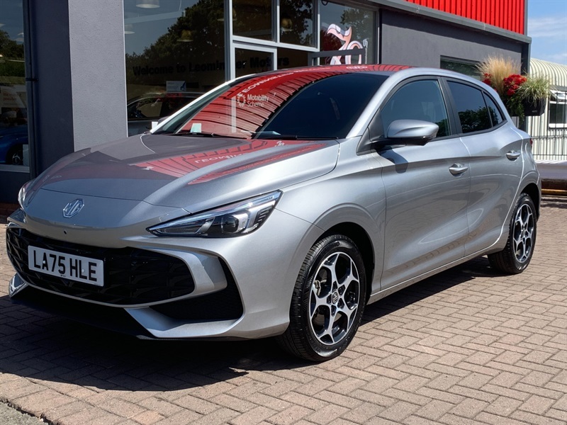 MG MG3 1.5 Hybrid Trophy Hatchback Hybrid Aut LA75HLE Silver #3