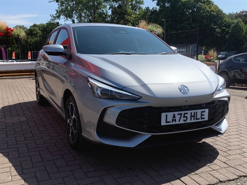 MG MG3 1.5 Hybrid Trophy Hatchback Hybrid Aut LA75HLE Silver