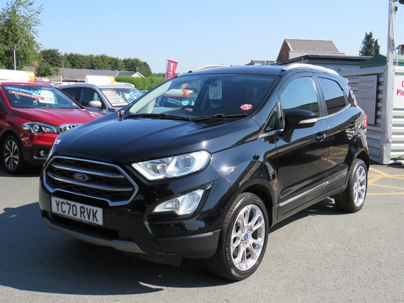 Ford Ecosport 1.0T Ecoboost Gpf Titanium Suv E Black #3
