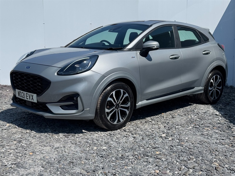 Ford Puma 1.0T Ecoboost Mhev St-line Suv E Silver #3