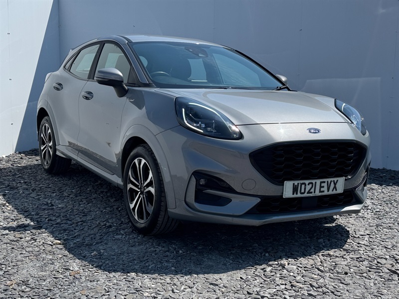 Ford Puma 1.0T Ecoboost Mhev St-line Suv E Silver