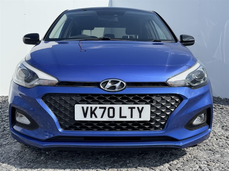Hyundai I20 1.2 Play Hatchback Euro 6 Ss VK70LTY Blue #2