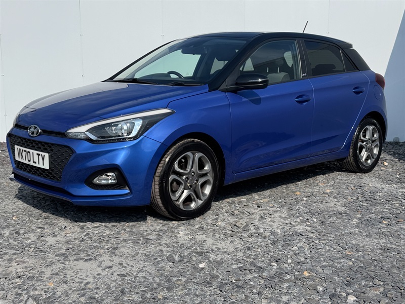 Hyundai I20 1.2 Play Hatchback Euro 6 Ss VK70LTY Blue #3