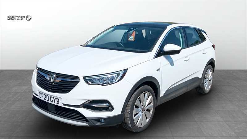 Vauxhall Grandland 1.2 Turbo Elite Nav Suv 8Spd Euro White #2