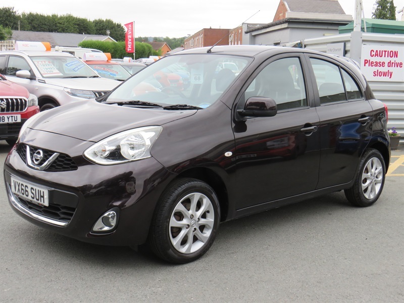 Nissan Micra 1.2 Acenta Hatchback Euro 6 80 Black #4