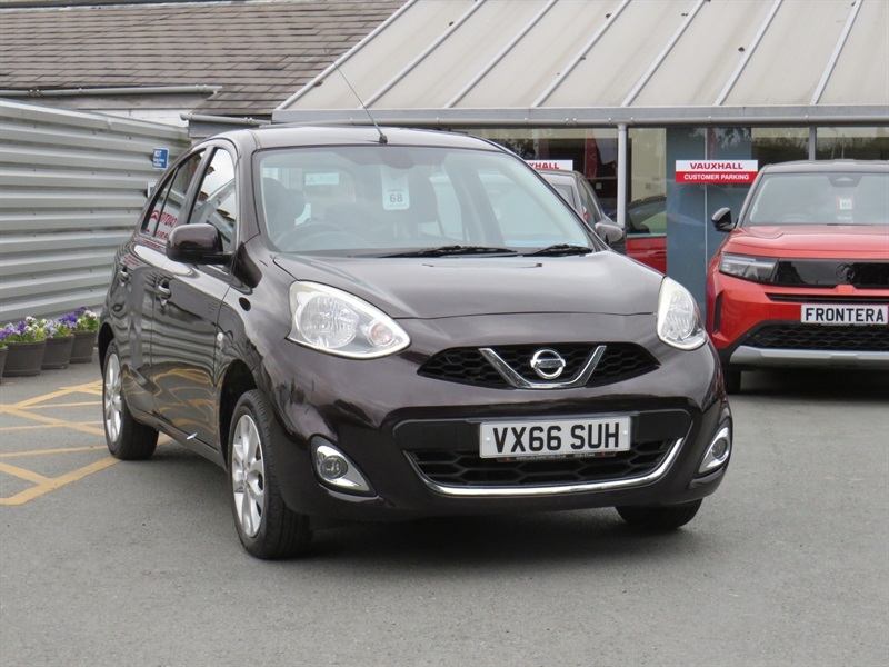 Nissan Micra 1.2 Acenta Hatchback Euro 6 80 Black