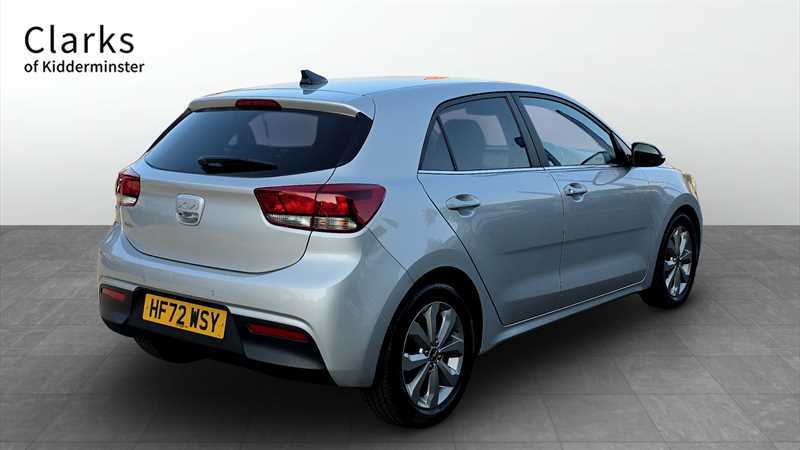 Kia RIO 1.0 T-gdi Mhev 3 Hatchback Hybrid Dct E Silver #3