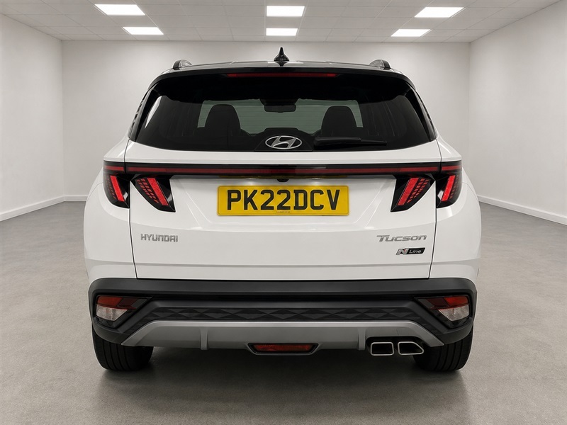 Hyundai Tucson 1.6 T-gdi Mhev N Line S Suv Hybrid Dct PK22DCV White #3