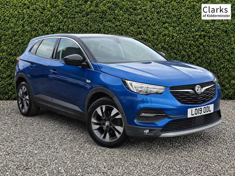 Vauxhall Grandland 1.2 Turbo Gpf Sport Nav Suv Euro Blue