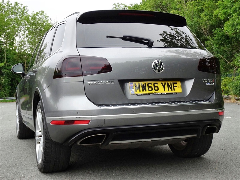 Volkswagen Touareg 3.0 Tdi V6 Bluemotion Tech R-line Plus Suv Die MW66YNF Grey #4