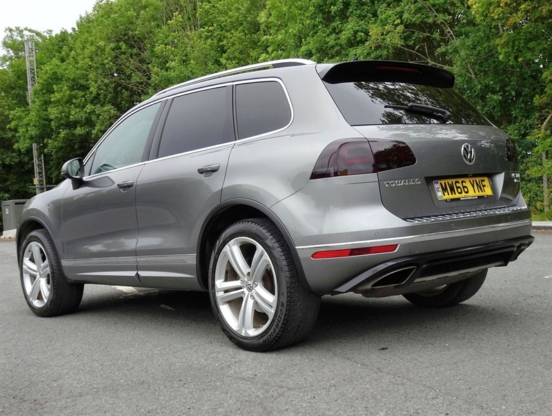 Volkswagen Touareg 3.0 Tdi V6 Bluemotion Tech R-line Plus Suv Die MW66YNF Grey #5