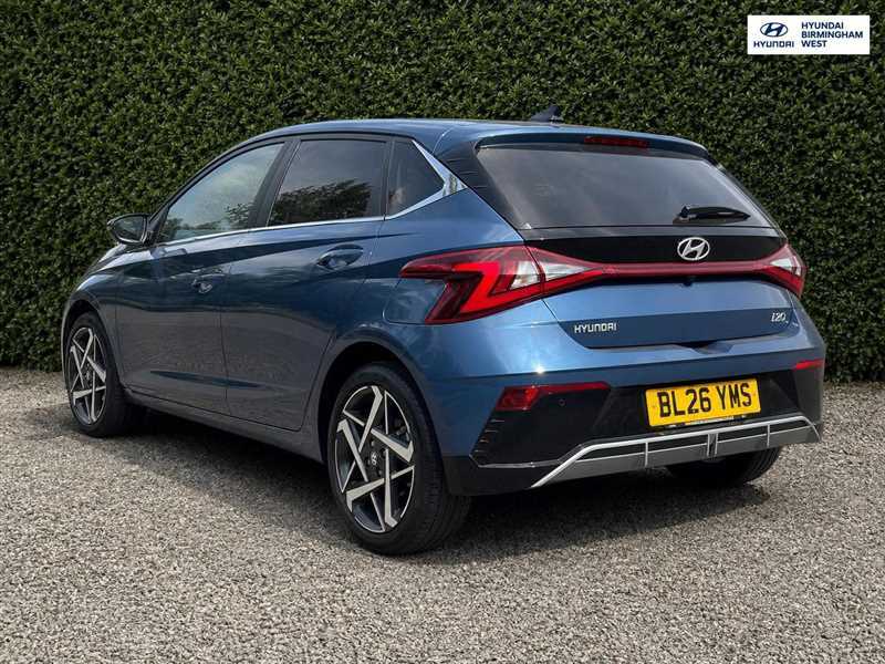 Hyundai I20 1.0 T-gdi Tech Line Hatchback Eu BL26YMS Blue #6