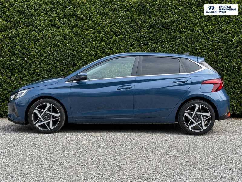 Hyundai I20 1.0 T-gdi Tech Line Hatchback Eu BL26YMS Blue #4