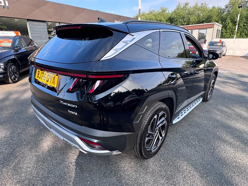 Hyundai Tucson 1.6 T-gdi Ultimate Suv Hybrid Euro BJ26OYA Black #6
