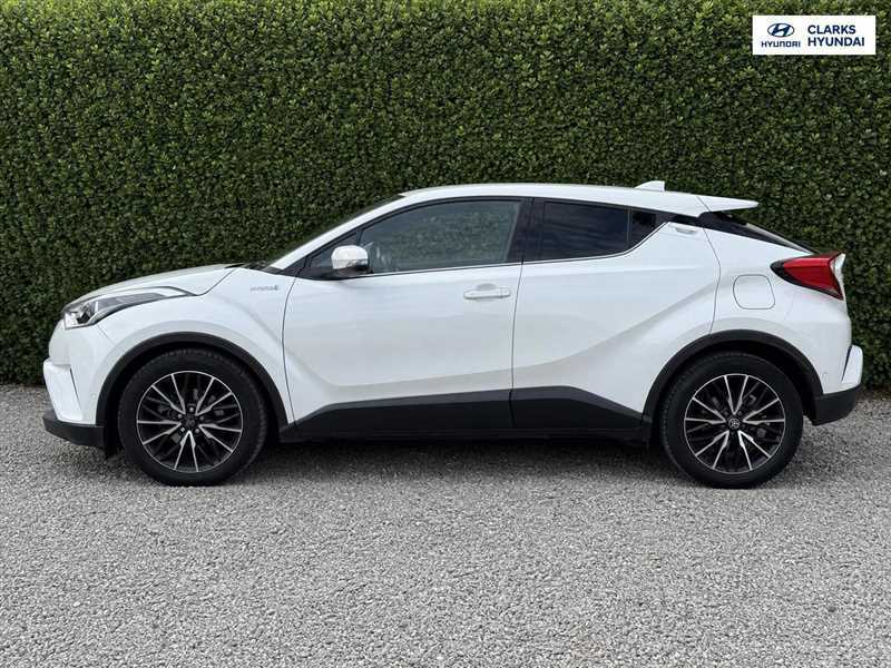 Toyota C-Hr 1.8 Vvt-h Excel Suv Hybrid Cvt Euro 6 PX17SVA White #4