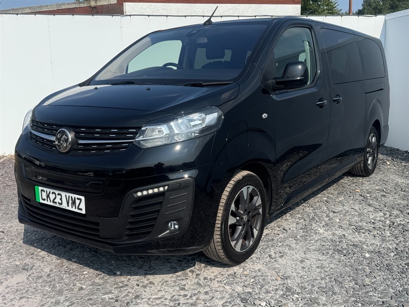 Vauxhall Vivaro 50Kwh Ultimate Mpv Lwb 8 Seat, Black #2