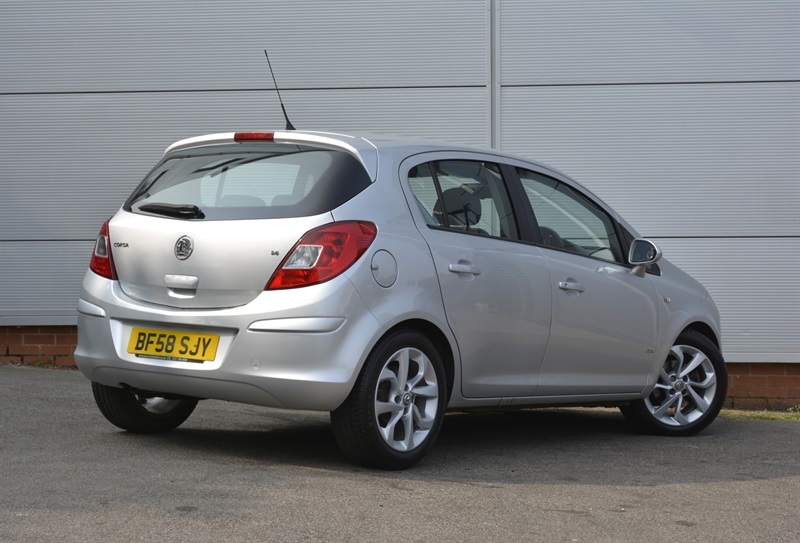 Vauxhall Corsa 1.4I 16V Design Hatchback Ac BF58SJY Silver #6