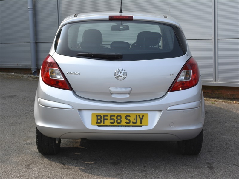 Vauxhall Corsa 1.4I 16V Design Hatchback Ac BF58SJY Silver #5