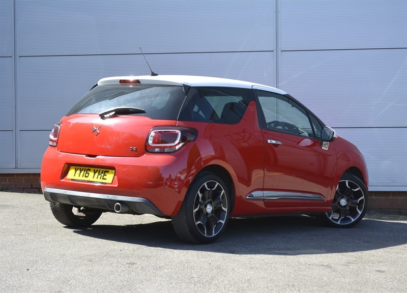 DS DS 3 1.6 Bluehdi Elegance Hatchback E Red #6
