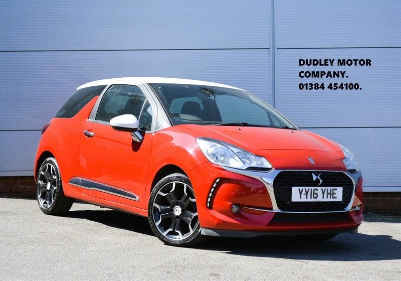 DS DS 3 1.6 Bluehdi Elegance Hatchback E Red