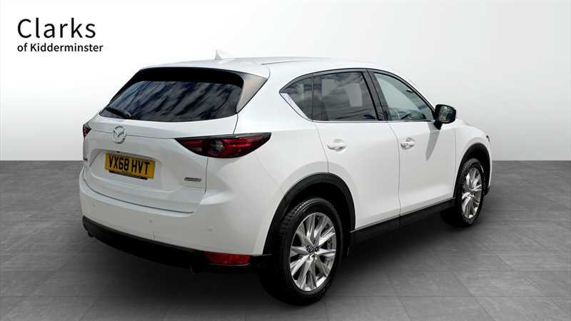 Mazda CX-5 2.0 Skyactiv-g Sport Nav Suv Eu VX68HVT White #3