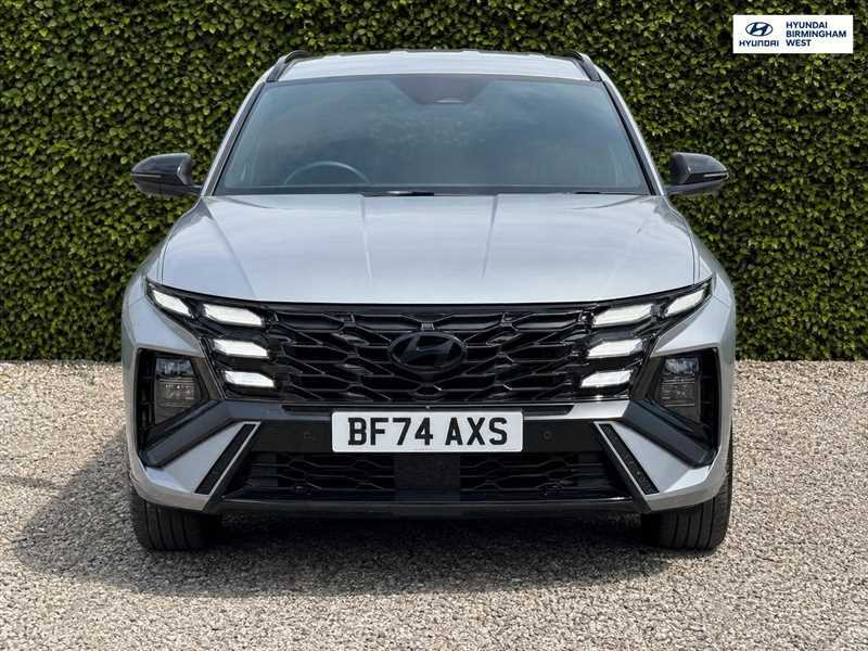 Hyundai Tucson 1.6 T-gdi N Line Suv Hybrid Euro 6 BF74AXS Silver #2