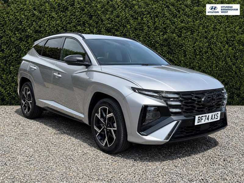 Hyundai Tucson 1.6 T-gdi N Line Suv Hybrid Euro 6 BF74AXS Silver