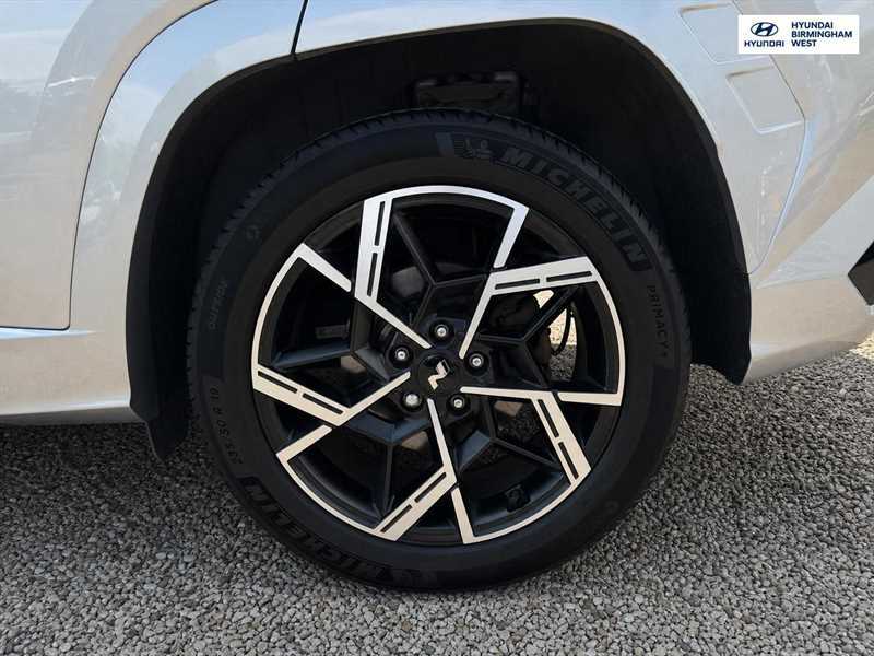 Hyundai Tucson 1.6 T-gdi N Line Suv Hybrid Euro 6 BF74AXS Silver #5