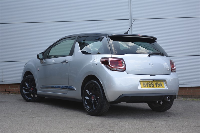 DS DS 3 1.2 Puretech Gpf Performance Line Hatchback Pe Silver #4