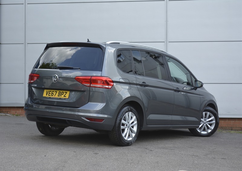 Volkswagen Touran 1.6 Tdi Se Family Mpv Euro 6 S Grey #6