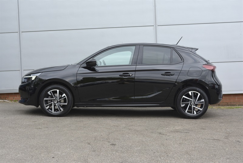 Vauxhall Corsa 1.2 Turbo Yes Hatchback Euro 6 MJ75XUN Black #3