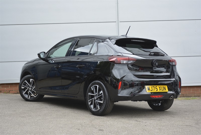 Vauxhall Corsa 1.2 Turbo Yes Hatchback Euro 6 MJ75XUN Black #4
