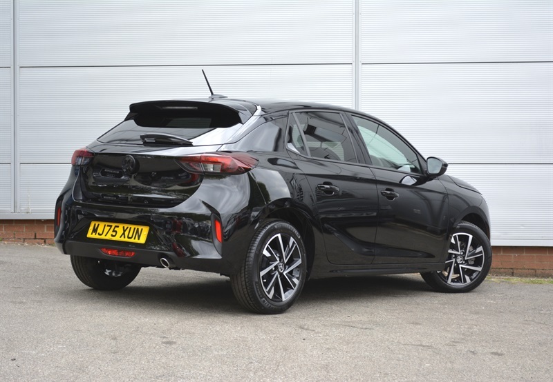 Vauxhall Corsa 1.2 Turbo Yes Hatchback Euro 6 MJ75XUN Black #6