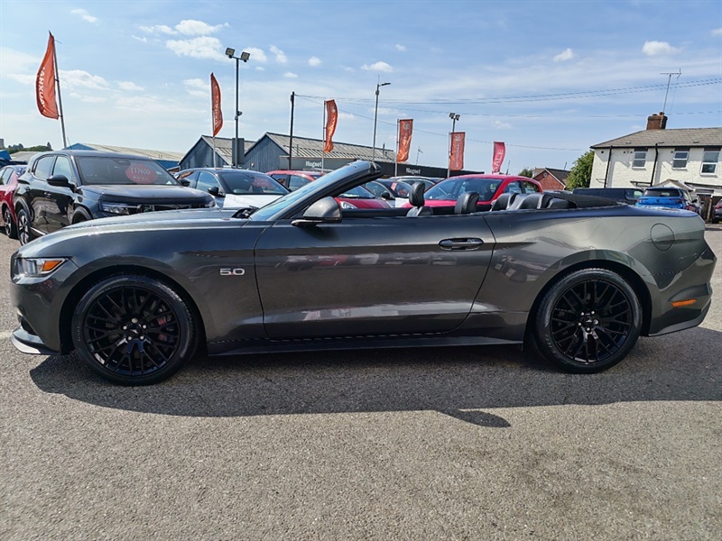 Ford Mustang 5.0 V8 Gt Convertible Selshift Euro 6 Grey #2
