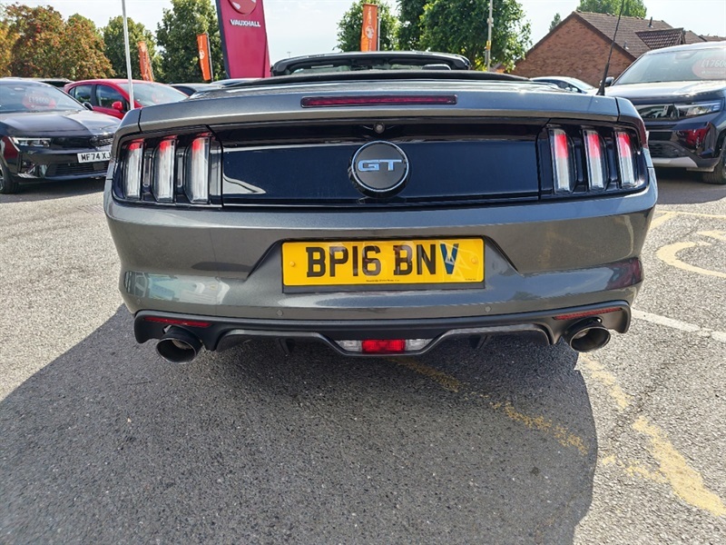 Ford Mustang 5.0 V8 Gt Convertible Selshift Euro 6 Grey #4