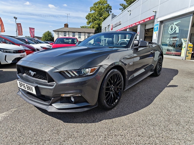 Ford Mustang 5.0 V8 Gt Convertible Selshift Euro 6 Grey