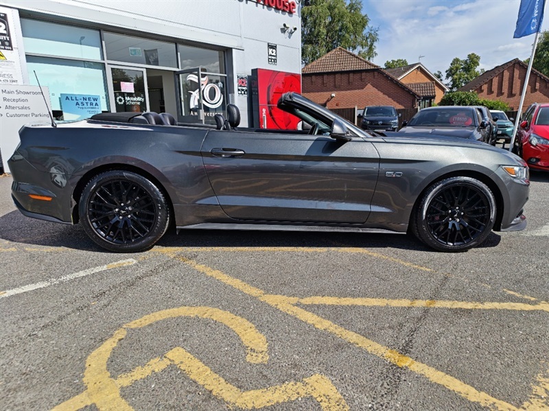 Ford Mustang 5.0 V8 Gt Convertible Selshift Euro 6 Grey #6