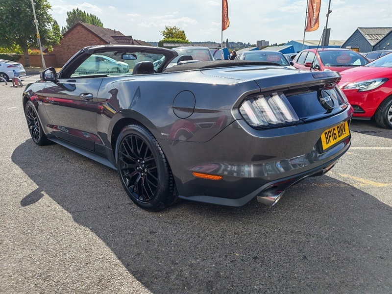 Ford Mustang 5.0 V8 Gt Convertible Selshift Euro 6 Grey #3