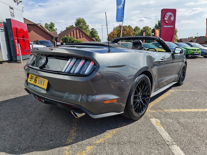 Ford Mustang 5.0 V8 Gt Convertible Selshift Euro 6 Grey #5