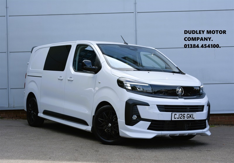 Vauxhall Vivaro 2.2 Gs M Crew Van Double Cab 6Dr Swb E White