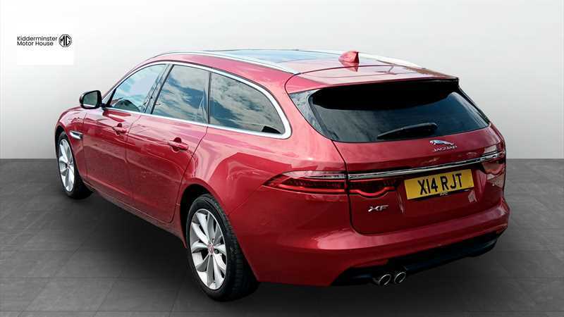Jaguar XF 2.0D Portfolio Sportbrake Euro 6 Red #3
