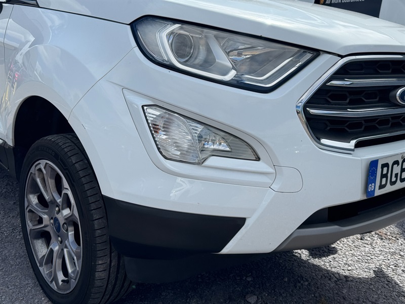 Ford Ecosport 1.0T Ecoboost Gpf Titanium Suv E White