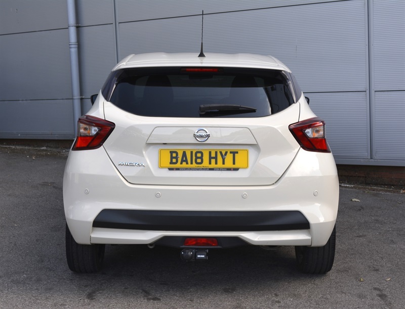 Nissan Micra 1.5 Dci Tekna Hatchback Euro 6 White #5