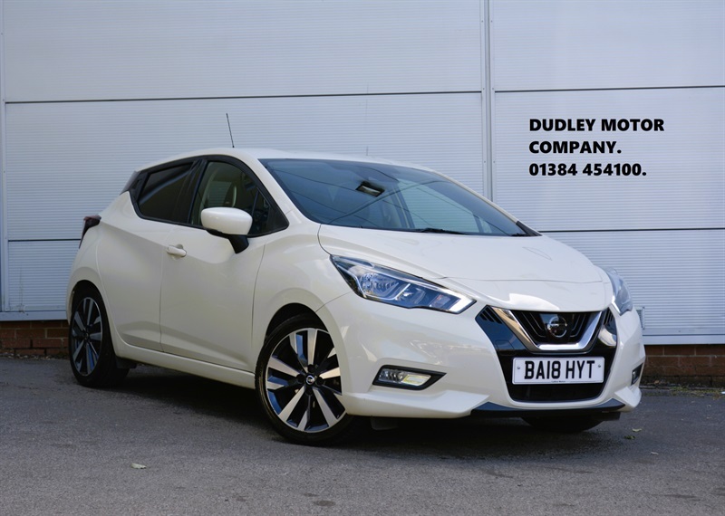Nissan Micra 1.5 Dci Tekna Hatchback Euro 6 White