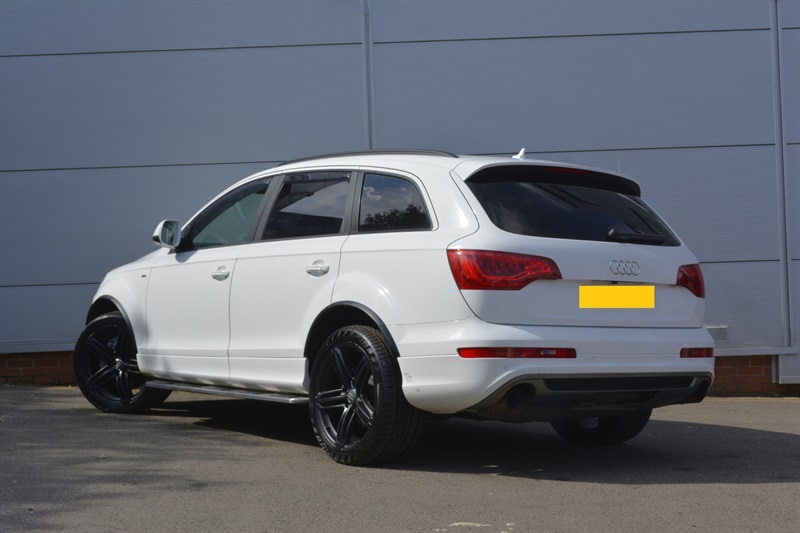 Audi Q7 3.0 Tdi V6 S Line Suv Tiptronic Quattro White #4