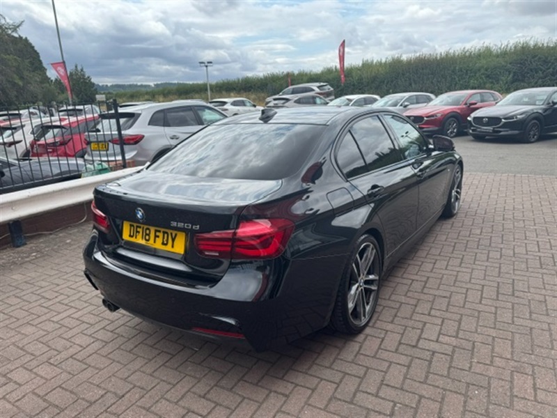 BMW 3 Series 320D M Sport Shadow Edition Black #8
