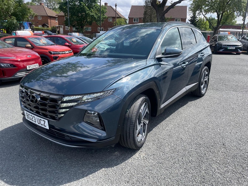 Hyundai Tucson 1.6 H T-gdi Premium Suv Hybrid Eur Blue #3