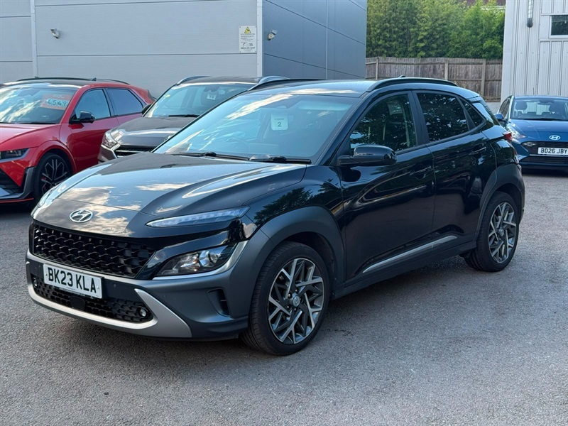 Hyundai Kona 1.6 H-gdi Premium Suv Hybrid Dct Euro 6 Black #2